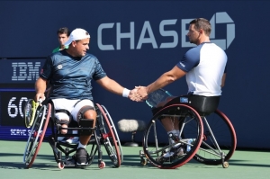 US Open: Joachim Gérard éliminé en demi-finales en double